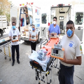 El Gobierno del Estado equipa ambulancias con ventiladores para el traslado ágil y seguro de pacientes con Coronavirus
