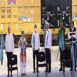 AMLO da banderazo del tercer tramo del Tren Maya; “llega en buen momento”, asegura