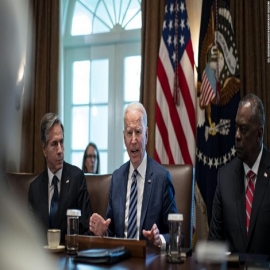 Biden le dio “luz verde” a la OTAN para enviar aviones de combate a Ucrania