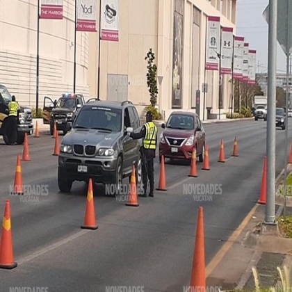 Inicia el operativo vial en Mérida para reducir la movilidad ciudadana