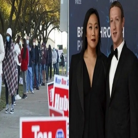 Las elecciones de 2020 fueron ‘compradas por Mark Zuckerberg’, dice un investigador, citando el trabajo para impulsar la participación financiado por el CEO de Facebook