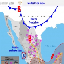 Clima hoy para Cancún y Quintana Roo 5 de mayo de 2020