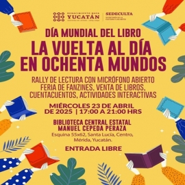 Festeja el Gobierno del Estado el Día Internacional del Libro