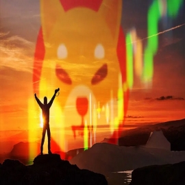 Shiba Inu alcanza su tercer máximo histórico en un mismo mes