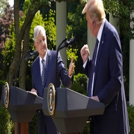 ‘No nos peleamos, somos amigos y seguiremos siendo amigos’: AMLO frente a Trump