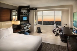 Hoteles pro-fitness: ofrecen habitaciones con máquinas de ejercicios