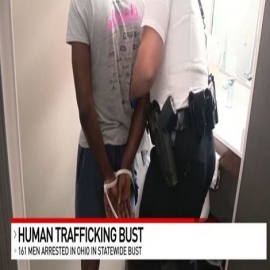 Tráfico de personas: 10 niños recuperados y 161 hombres arrestados en el operativo más grande de Ohio