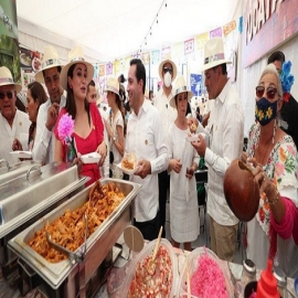 La cultura, los colores y sabores de Yucatán inundan cada rincón de la Feria Nacional de San Marcos, atrayendo a más visitantes y dando a conocer productos yucatecos para promover la generación de empleos