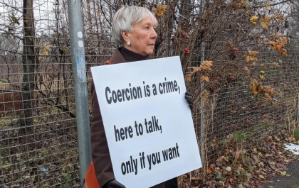 Conozca a la abuela arrestada por la Policía de Expresión de Escocia