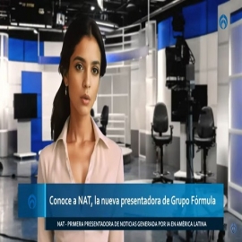 Noticiero mexicano usa a una presentadora de noticias creada con inteligencia artificial
