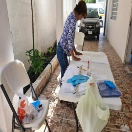 Chetumal: Fabrican más insumos hospitalarios para prevenir contagios por Covid-19