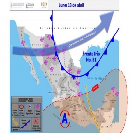 Clima hoy para Cancún y Quintana Roo 13 de abril de 2020