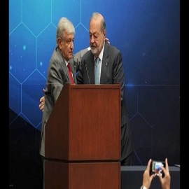 Destaca Carlos Slim logros económicos de López Obrador