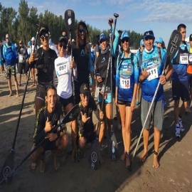 Deportistas promocionan Bacalar en evento deportivo en Veracruz