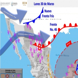 Clima hoy para Cancún y Quintana Roo 30 de marzo de 2020