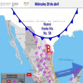 Clima hoy para Cancún y Quintana Roo 29 de abril de 2020