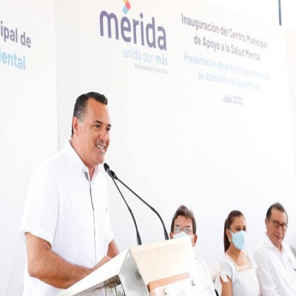El Alcalde Renán Barrera inaugura el Centro Municipal de Apoyo a la Salud Mental