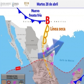 Clima hoy para Cancún y Quintana Roo 28 de abril de 2020