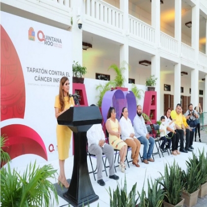 Mara Lezama suma voluntades en apoyo de niñas y niños con cáncer en Quintana Roo