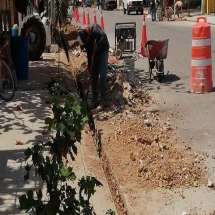 Playa del Carmen: Se quejan vecinos del polvo de obras en plena contingencia sanitaria