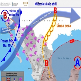 Clima hoy para Cancún y Quintana Roo 8 de abril de 2020