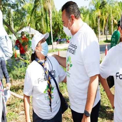 El Alcalde Renán Barrera refuerza la infraestructura verde del Municipio